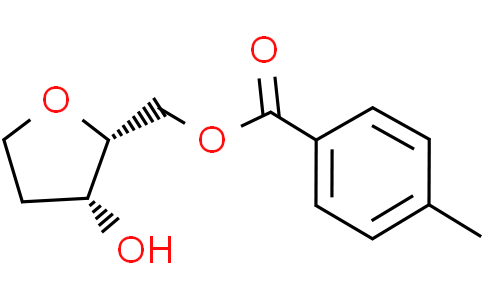 (2R,3R)-3-hydroxytetrahydrofuran-2-yl]methyl 4-methylbenzoate