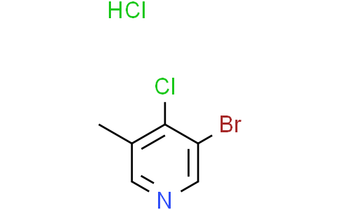 3-bromo-4-chloro-5-methyl-pyridine hydrochloride