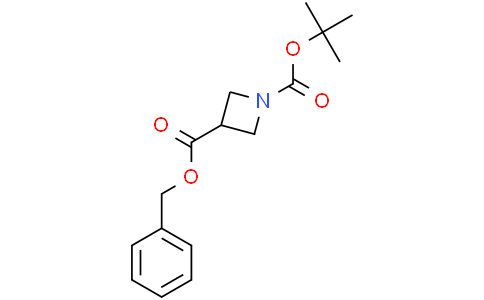 3-benzyl 1-tert-butyl azetidine-1,3-dicarboxylate