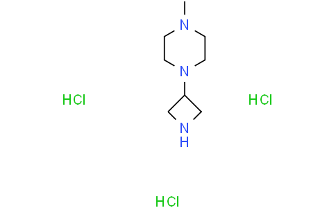 1-(azetidin-3-yl)-4-methylpiperazine trihydrochloride