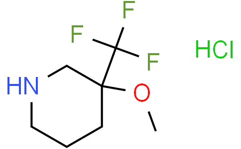 3-methoxy-3-(trifluoromethyl)piperidine hydrochloride