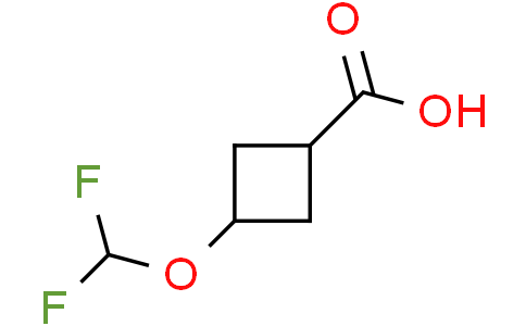 3-(difluoromethoxy)cyclobutane-1-carboxylic acid