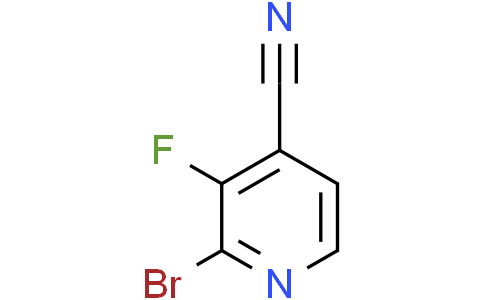 2-bromo-3-fluoro-pyridine-4-carbonitrile