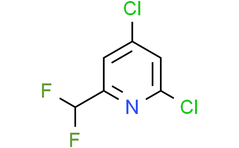 2,4-dichloro-6-(difluoromethyl)pyridine