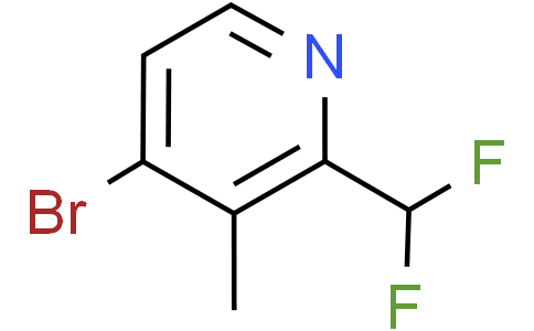 4-bromo-2-(difluoromethyl)-3-methyl-pyridine
