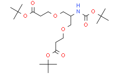 2-(t-Butoxycarbonylamido)-1,3-bis (t-butoxycarbonylethoxy)propane