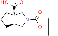 [Alfa Aesar](3aS,6aS)-2-(叔丁氧羰基)六氢环戊[c]吡咯-3a(1H)-羧酸