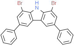 1，8-二溴-3，6-二苯基-9H-咔唑