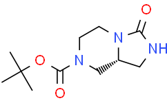 tert-butyl (8aR)-3-oxo-octahydroimidazolidino[1，5-a]piperazine-7-carboxylate