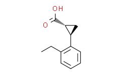 反式-2-（2-乙基苯基）环丙烷-1-羧酸,95%