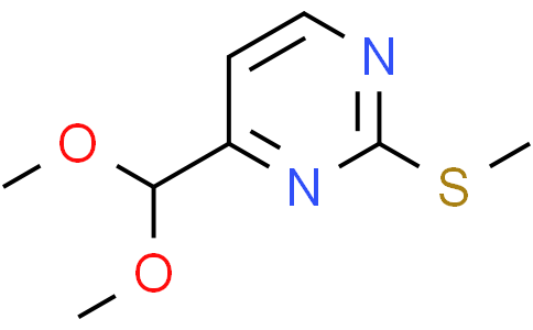 4-(dimethoxymethyl)-2-(methylsulfanyl)pyrimidine