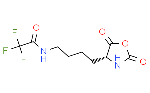 N-[4-[(4R)-2,5-dioxooxazolidin-4-yl]butyl]-2,2,2-trifluoro-acetamide