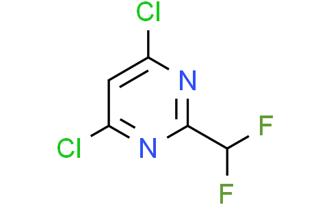 4,6-dichloro-2-(difluoromethyl)pyrimidine