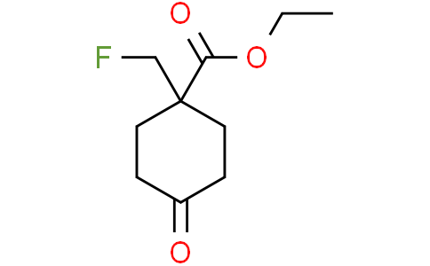 ethyl 1-(fluoromethyl)-4-oxocyclohexane-1-carboxylate