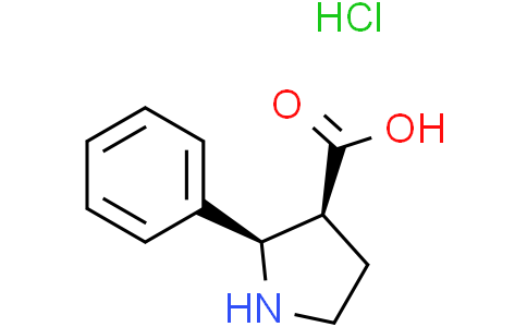 (2R,3S)-2-phenylpyrrolidine-3-carboxylic acid hydrochloride