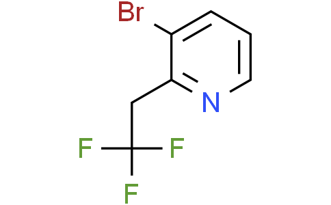 3-bromo-2-(2,2,2-trifluoroethyl)pyridine