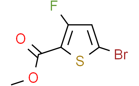 methyl 5-bromo-3-fluoro-thiophene-2-carboxylate