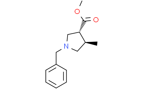 methyl (3R,4R)-1-benzyl-4-methylpyrrolidine-3-carboxylate