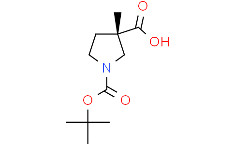 (3S)-1-tert-butoxycarbonyl-3-methyl-pyrrolidine-3-carboxylic acid