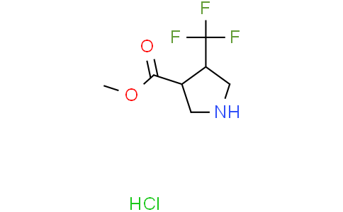 methyl (3S,4S)-4-(trifluoromethyl)pyrrolidine-3-carboxylate hydrochloride