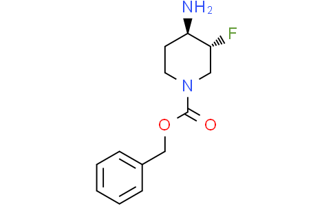 benzyl (3R,4R)-4-amino-3-fluoropiperidine-1-carboxylate