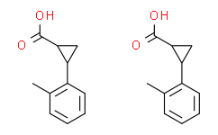 反式-2-（邻甲苯基）环丙烷-1-羧酸,99%