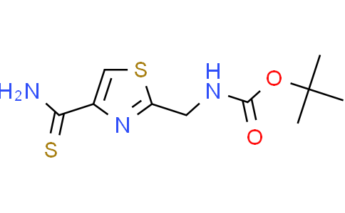 tert-Butyl((4-carbamothioylthiazol-2-yl)methyl)carbamateCas:182120-83-8