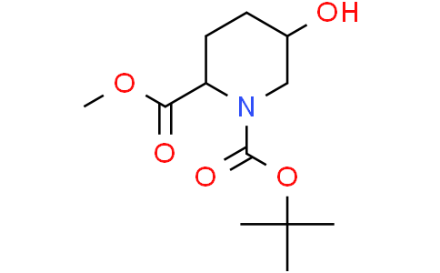 O1-tert-butyl O2-methyl 5-hydroxypiperidine-1,2-dicarboxylate