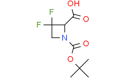 1-[(tert-butoxy)carbonyl]-3,3-difluoroazetidine-2-carboxylic acid