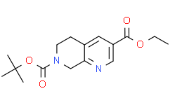 7-tert-butyl 3-ethyl 5,6,7,8-tetrahydro-1,7-naphthyridine-3,7-dicarboxylate