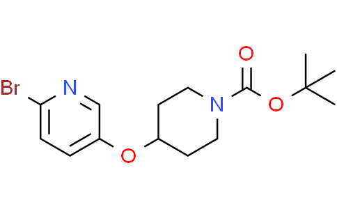tert-butyl 4-[(6-bromopyridin-3-yl)oxy]piperidine-1-carboxylate