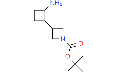 tert-butyl 3-(2-aminocyclobutyl)azetidine-1-carboxylate