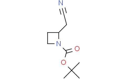 tert-butyl 2-(cyanomethyl)azetidine-1-carboxylate