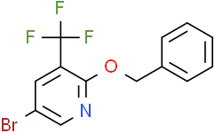 2-(Benzyloxy)-5-bromo-3-(trifluoromethyl)pyridine