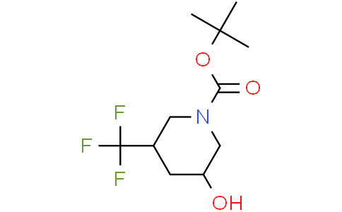 tert-butyl 3-hydroxy-5-(trifluoromethyl)piperidine-1-carboxylate