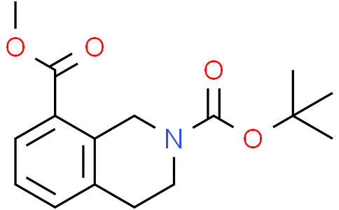 2-tert-Butyl 8-methyl 3,4-dihydroisoquinoline-2,8(1H)-dicarboxylate
