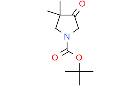 tert-butyl 3,3-dimethyl-4-oxo-pyrrolidine-1-carboxylate