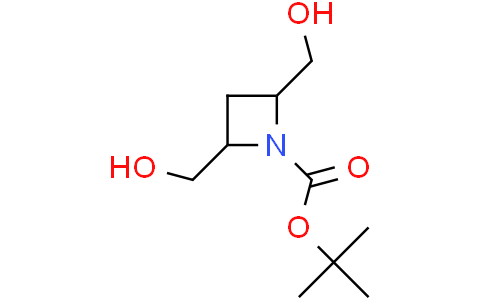 tert-butyl 2,4-bis(hydroxymethyl)azetidine-1-carboxylate