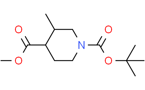 O1-tert-butyl O4-methyl 3-methylpiperidine-1,4-dicarboxylate