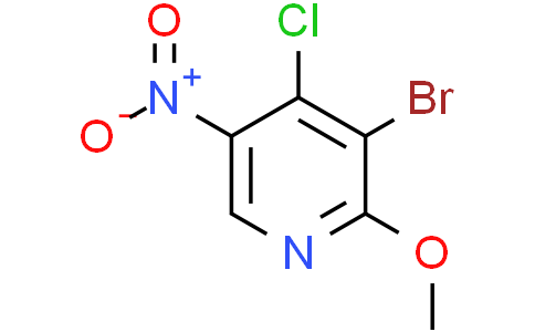 3-bromo-4-chloro-2-methoxy-5-nitro-pyridine