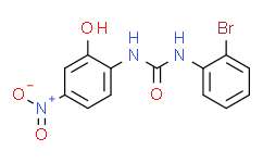 1-(2-溴苯基)-3-(2-羟基-4-硝基苯基)脲,99%