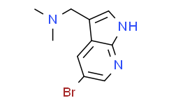 1-(5-溴-1H-吡咯并[2，3-b]吡啶-3-基)-N，N-二甲基甲胺,95%