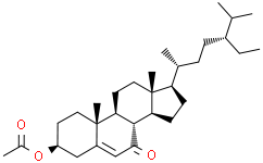 3-乙酰基-7-羰基-β-谷甾醇
