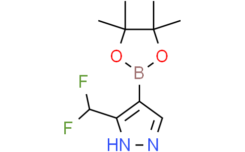 3-(difluoromethyl)-4-(4,4,5,5-tetramethyl-1,3,2-dioxaborolan-2-yl)-1H-pyrazole
