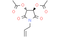 (3R，4R)-4-(Acetyloxy)-1-allyl-2，5-dioxopyrrolidin-3-yl acetate