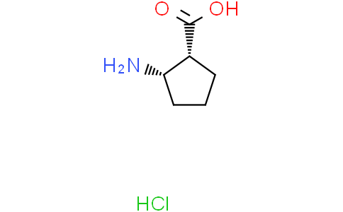 (1R,2S)-rel-2-Aminocyclopentanecarboxylic acid hydrochlorideCas:18414-30-7