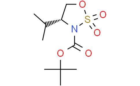tert-butyl (4R)-4-isopropyl-2,2-dioxo-oxathiazolidine-3-carboxylate