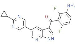 [Alfa Aesar](3-氨基-2,6-二氟苯基)(5-(2-环丙基嘧啶-5-基)-1H-吡咯并[2,3-b]吡啶-3-基)甲酮