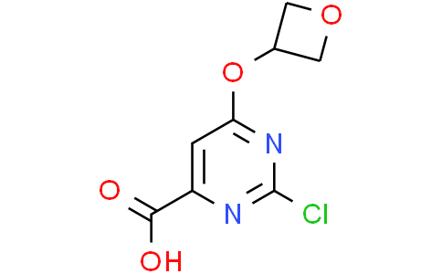 2-chloro-6-(oxetan-3-yloxy)pyrimidine-4-carboxylic acid