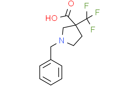 1-benzyl-3-(trifluoromethyl)pyrrolidine-3-carboxylic acid